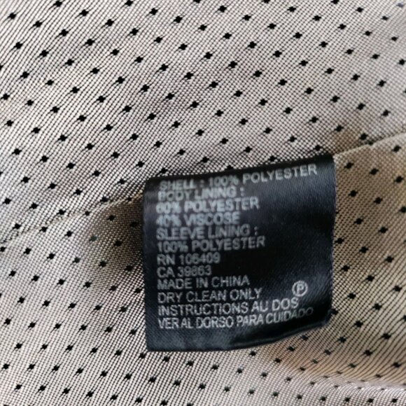 TAHARI Arthur‎ Levine Women's Suit Jacket Size 12 Black Hook w/Eye closure - Picture 4 of 9